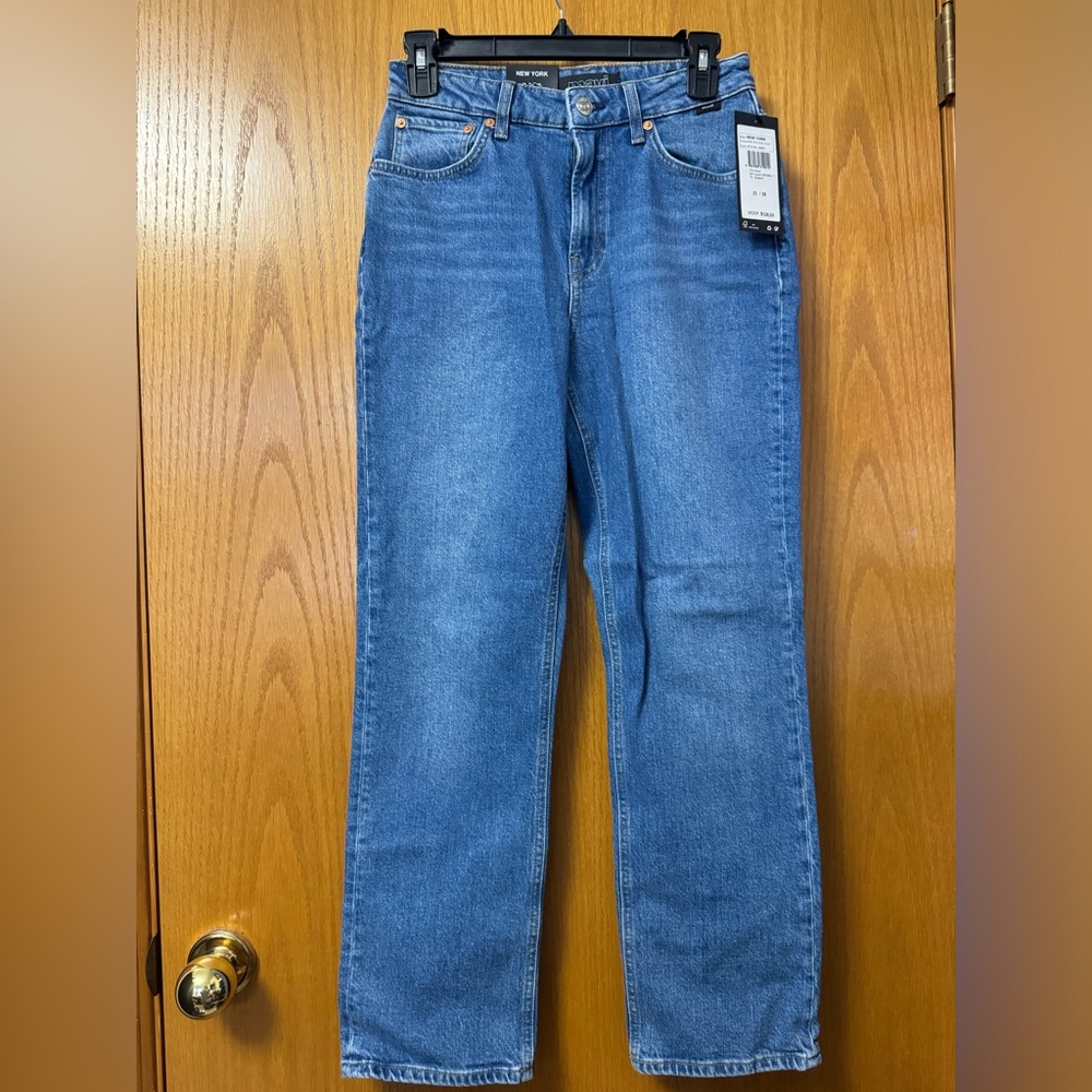 Mavi New York High Rise Straight Leg Jeans Women's Sz. 25/28
